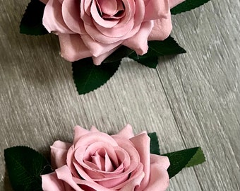 single rose buttonholes