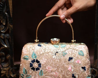 Boda hermosos embragues étnicos bolso de embrague hecho a mano embragues nupciales bolso de fiesta de noche regalo para su bolso bolso de mujer novias hechas