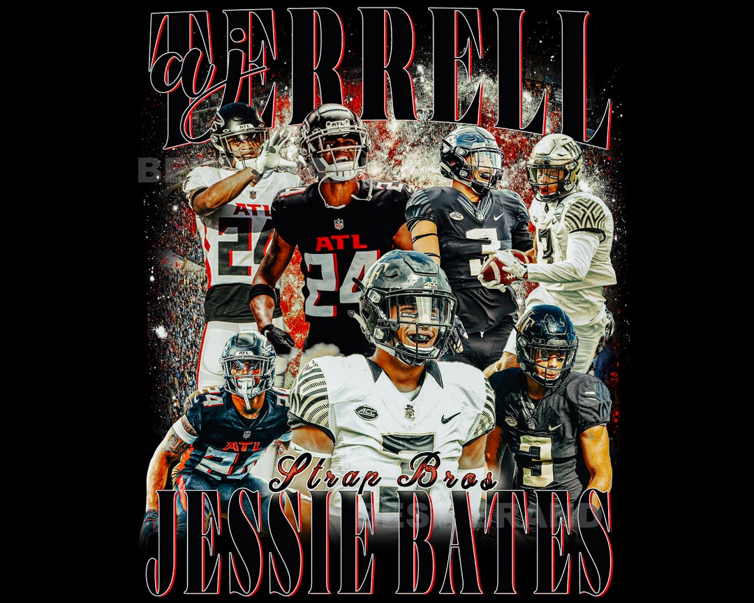 AJ Terrell X Jessie Bates III Png Ready to Print Printable Etsy