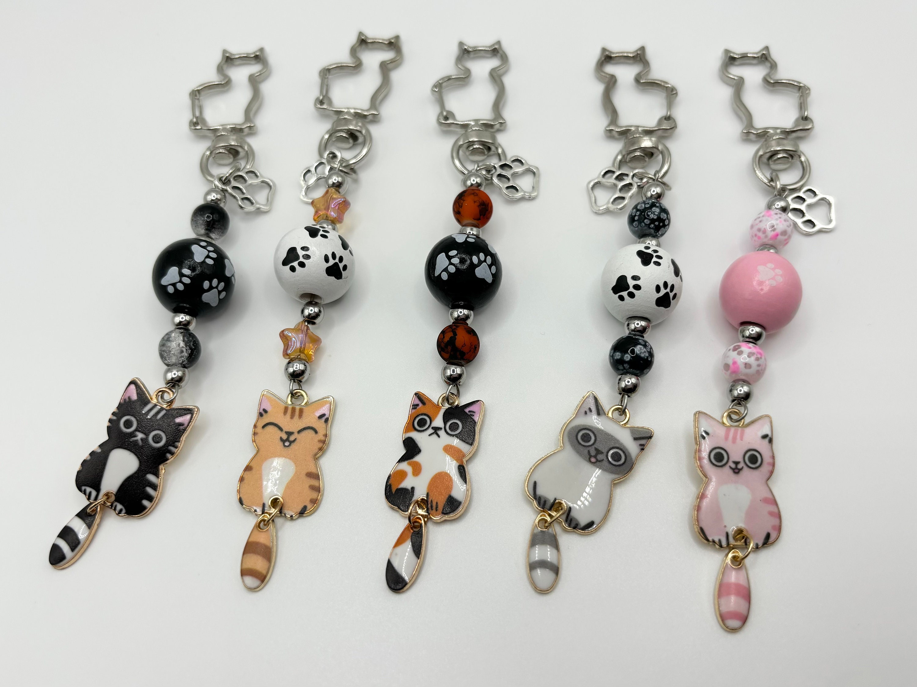 Bag Charm Black Cat - Etsy