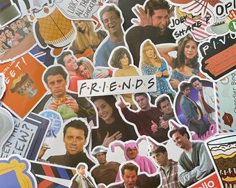 Friends Sticker Pack Decal Stickers for Laptop, . Friends TV Show Stickers,  Ross, Rachel, Joey, Chandler, Phoebe, Chandler -  Israel