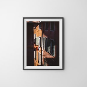 Lavandería sucia Descarga digital Arte de pared / Impresión de la Riviera francesa / Impresión Architecute / Impresión FineArt / Cartel de bellas artes / Fotografía de viajes