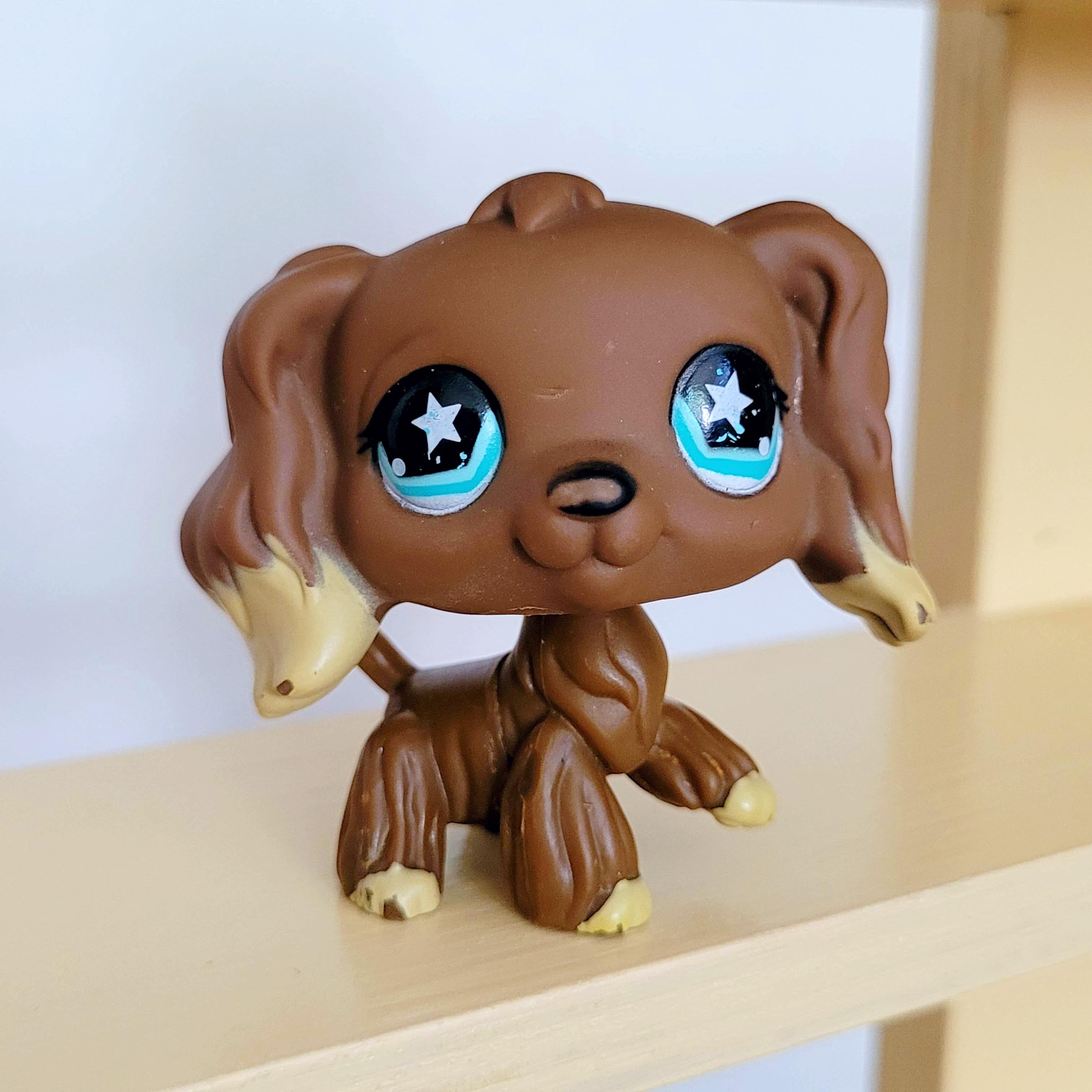 LPS # 960 LITTLEST PETSHOP ORIGINAL AUTHENTIC CHIEN EPAGNEUL DOG SPANIEL HASBRO