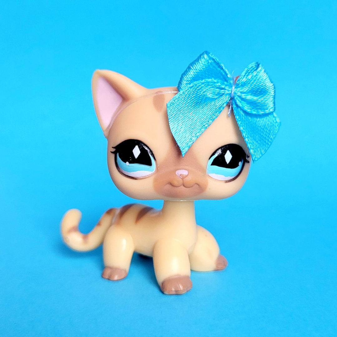LPS Littlest Pet Shop Shorthair Cat 886 Hasbro Authentic Etsy