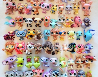 LPS Littlest Pet Shop - Choose a Pet - 70 Pets - Ferrets, Rabbits, Turtles and other molds - Hasbro Authentic