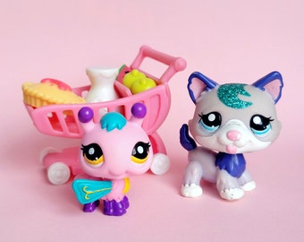 LOT DE 35 figurines littlest petshop + accessoires EUR 59,00 - FR