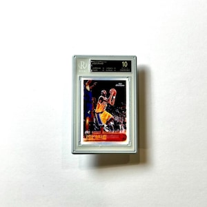 Anstecker: 1996 Kobe Bryant Topps Chrome Rookie Graded 10 Emaille Anstecker