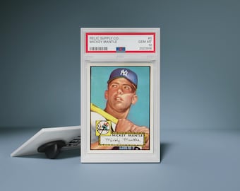 mickey mantle holographic card Signed New York Yankees Autographed COA Hologram Baseball Legend 1996 Topps Mickey Mantle Complete