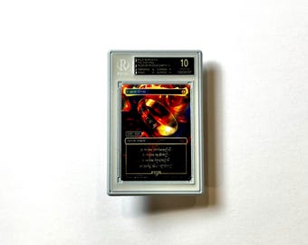 one ring card graded MTG LOTR 1/1 Slabbed Proxy Replica Fan Art Legendary Artifact Rarity The One Ring will have