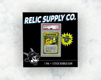 Pin: 1998 Illustrator Pikachu Graded 10 Enamel Pin - Etsy Pin: 1998 Illustrator Pikachu Graded 10 Enamel Pin - Etsy