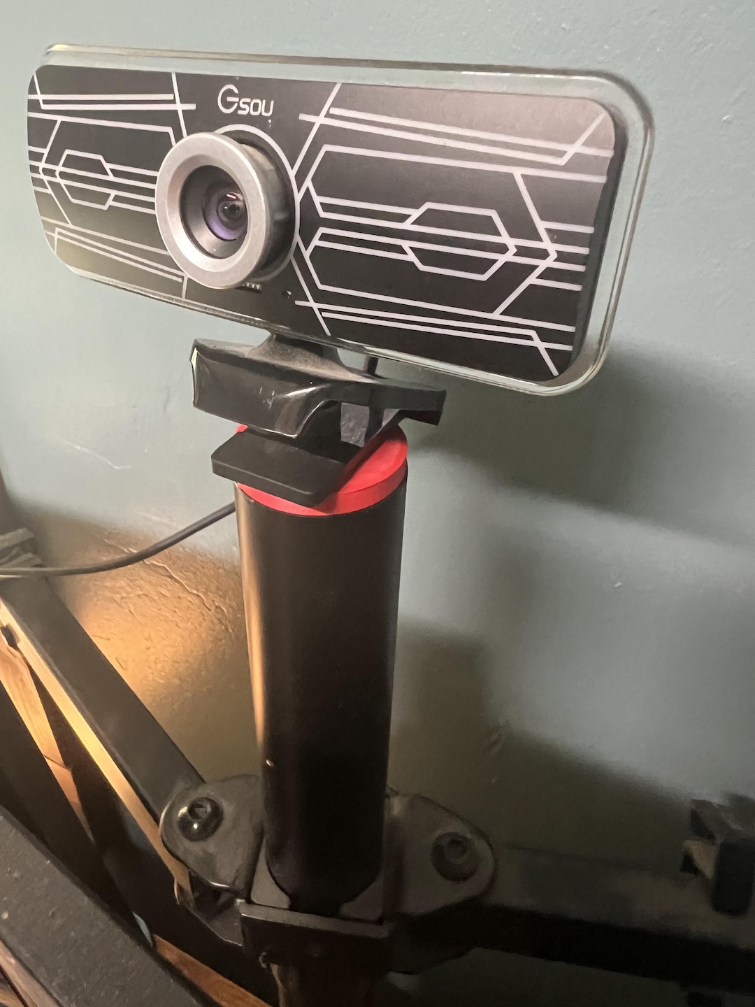 Webcam Mount for Monitor Stand – 3D Printed With 1/4-20 Thread Insert ...