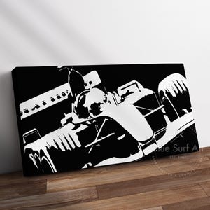 Sport Racing Car Pop Art Painting Prints and Original Hand-Painted Oil on Canvas Custom Sizes and Colors Perfect Gift for Sport Car Lovers
