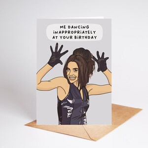 Victoria Beckham Card - Etsy