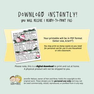 May include: Printable Christmas bucket list with a pink and white ornament design. The list includes categories like "'Tis the Season", "Deck the Halls", "Get Creative", "Spread Kindness", and "Make it Crazy".