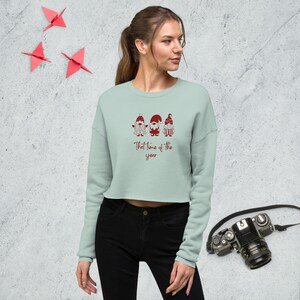 Christmas Crop Sweatshirt