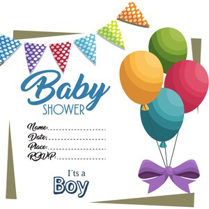 Editable Baby shower invitation template,  baby shower invite , Baby Shower Invitation , Minimalist Baby Shower Invitation Digital Download