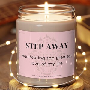 Manifestation Candle | Manifesting love | Scented Soy Candle, 9oz