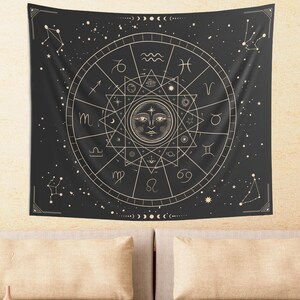 Pisces wall tapestry clearance