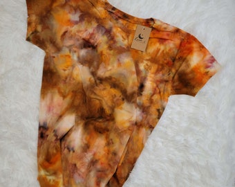 Hand Dyed Kids Tie Dye T-shirt, Size 8