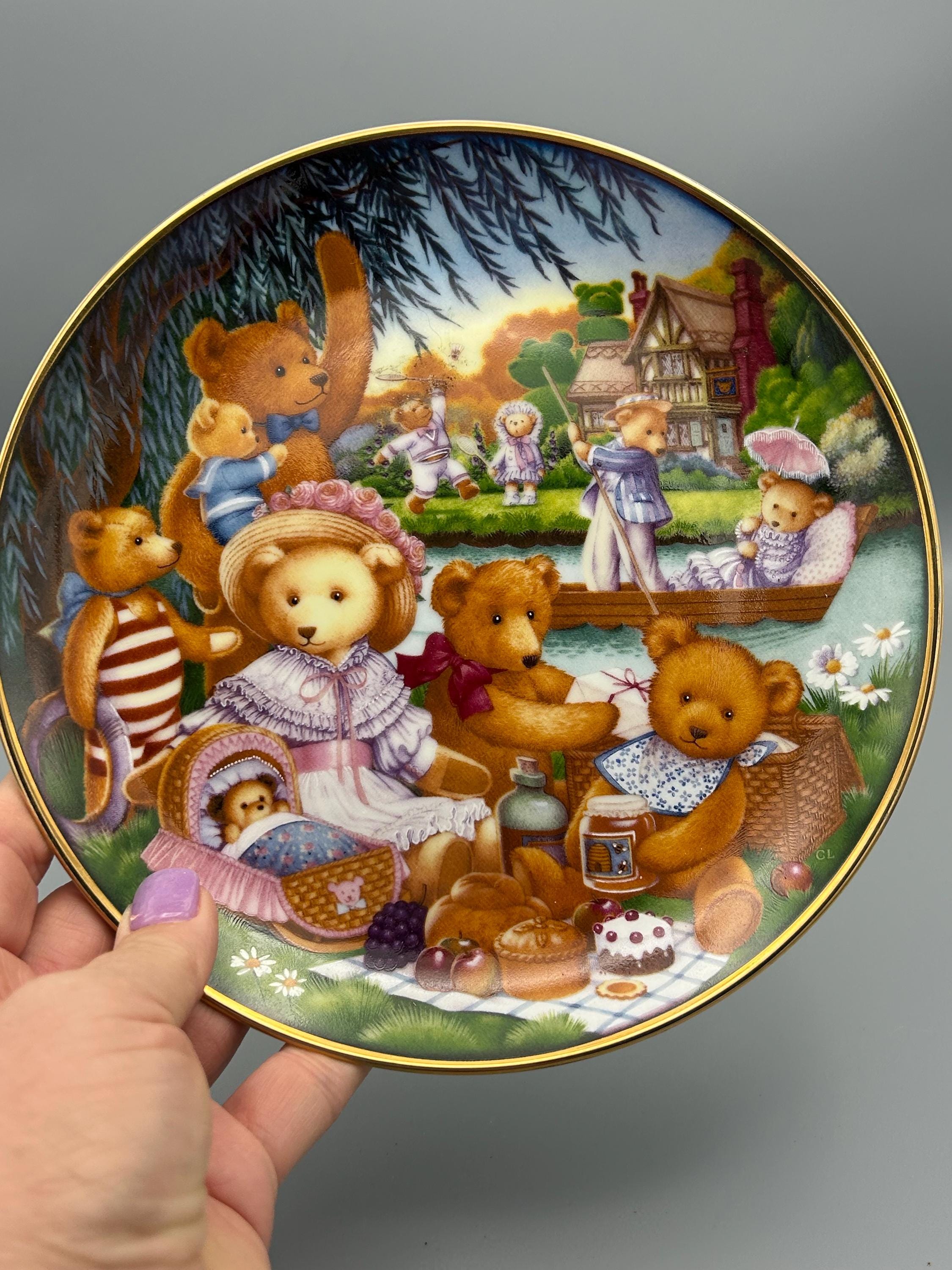 Franklin Mint テディベア 絵皿 8枚セット コレクションプレート Franklin Mint テディベア 絵皿 8枚セット コレクションプレート