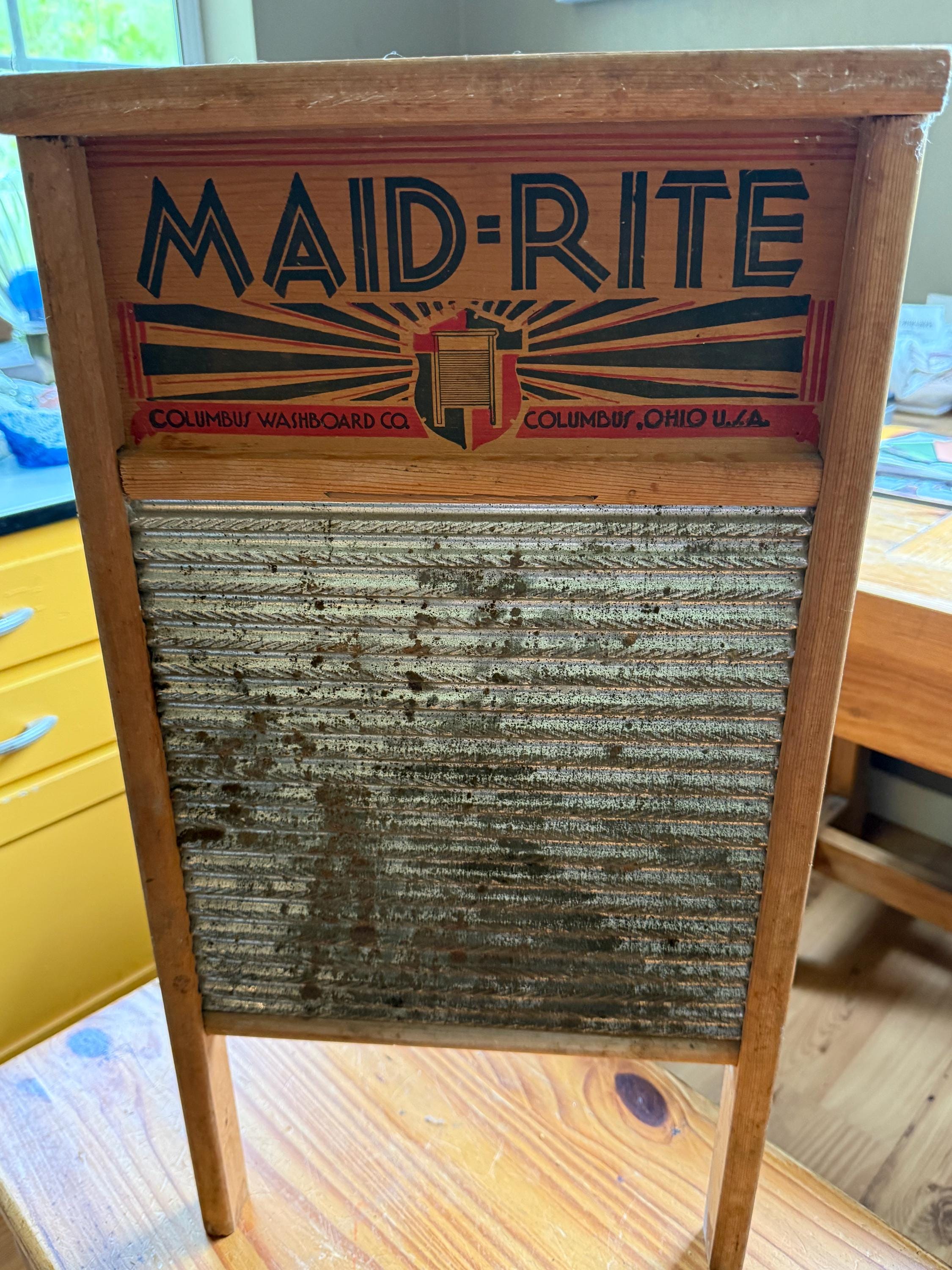 Maid Rite Washboard - Etsy