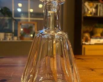 Baccarat Art glass Talleyrand Decanter with cut stopper, France
