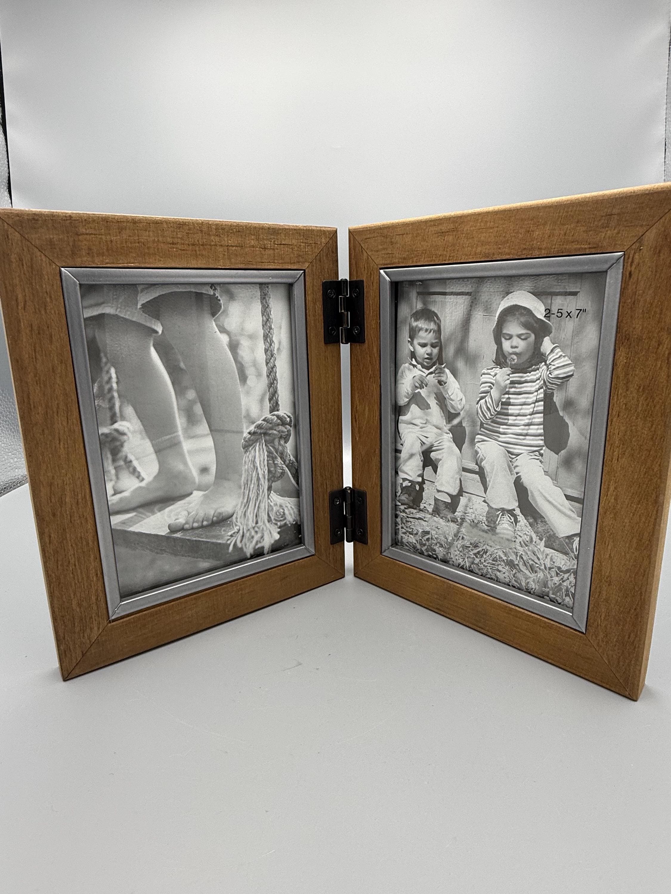Vintage Double Picture Frame - Etsy