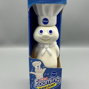 Vintage Pillsbury doughboy foaming hand soap dispenser, 2003