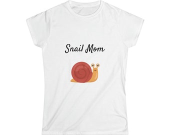 Snail Mom Frauen T-Shirt
