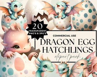 Cute And Dragon And Clipart Watercolor Baby Dragons Bundle 2024 Nursery Decor Rainbow Tales Shirts Clip Art  Png Commercial Use Jpeg Egg