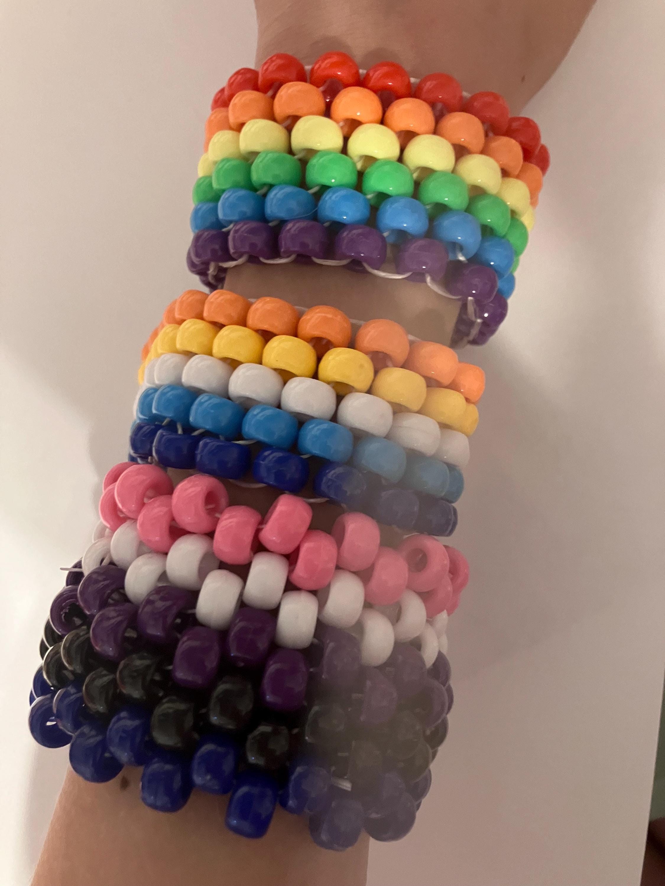 Kandi Pride Cuffs - Etsy