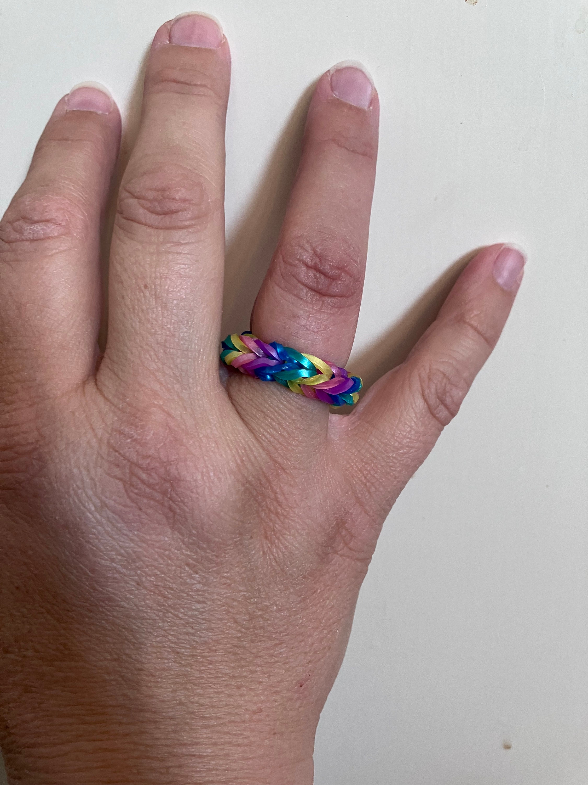 Fully Customizable Rubber Band Ring Etsy