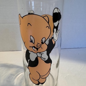 Porky Pig Colletible Glass