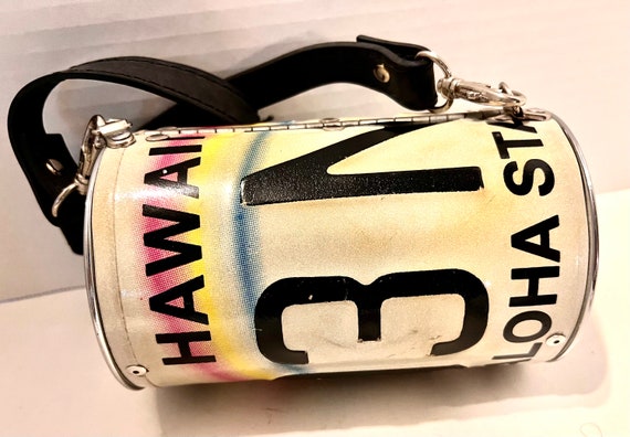 Little Earth Hawaii License Plate Purse Etsy