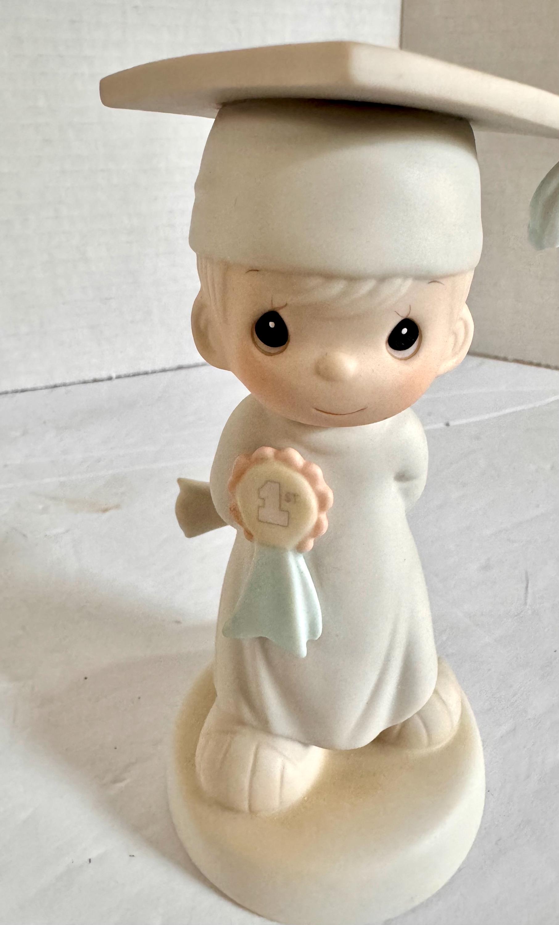 1986, Precious Moments, Graduation Figurine, God Bless