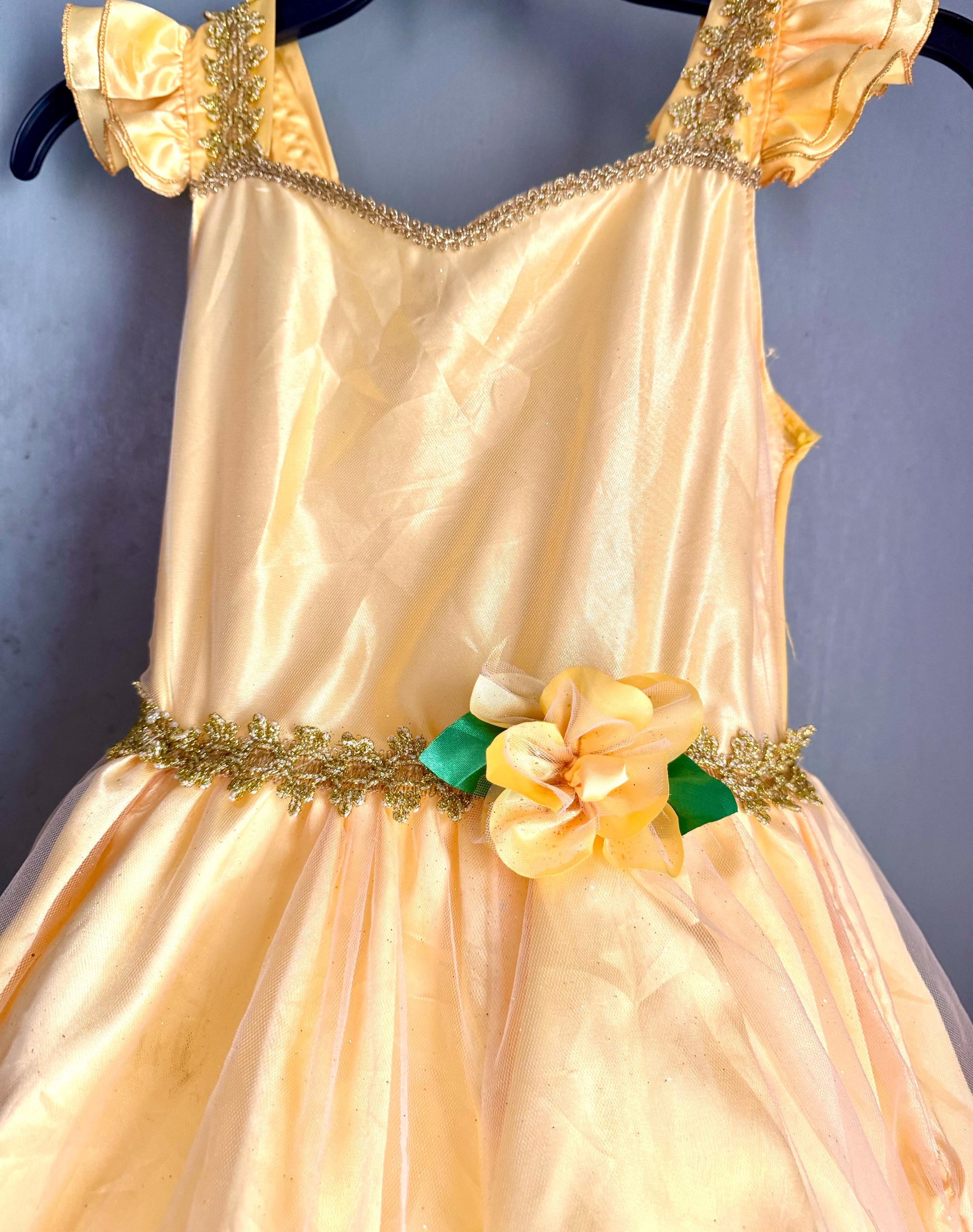 gillian's closet princess dress Gillian's Closet Yellow Princess Costume