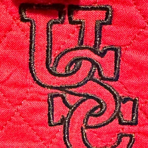 Cartera acolchada de la Universidad de Carolina del Sur