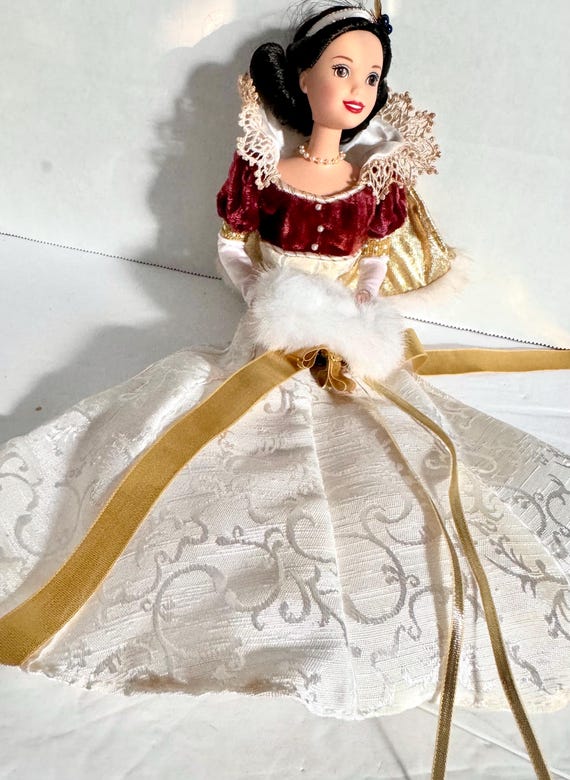 Disneys Snow White Holiday Doll Etsy