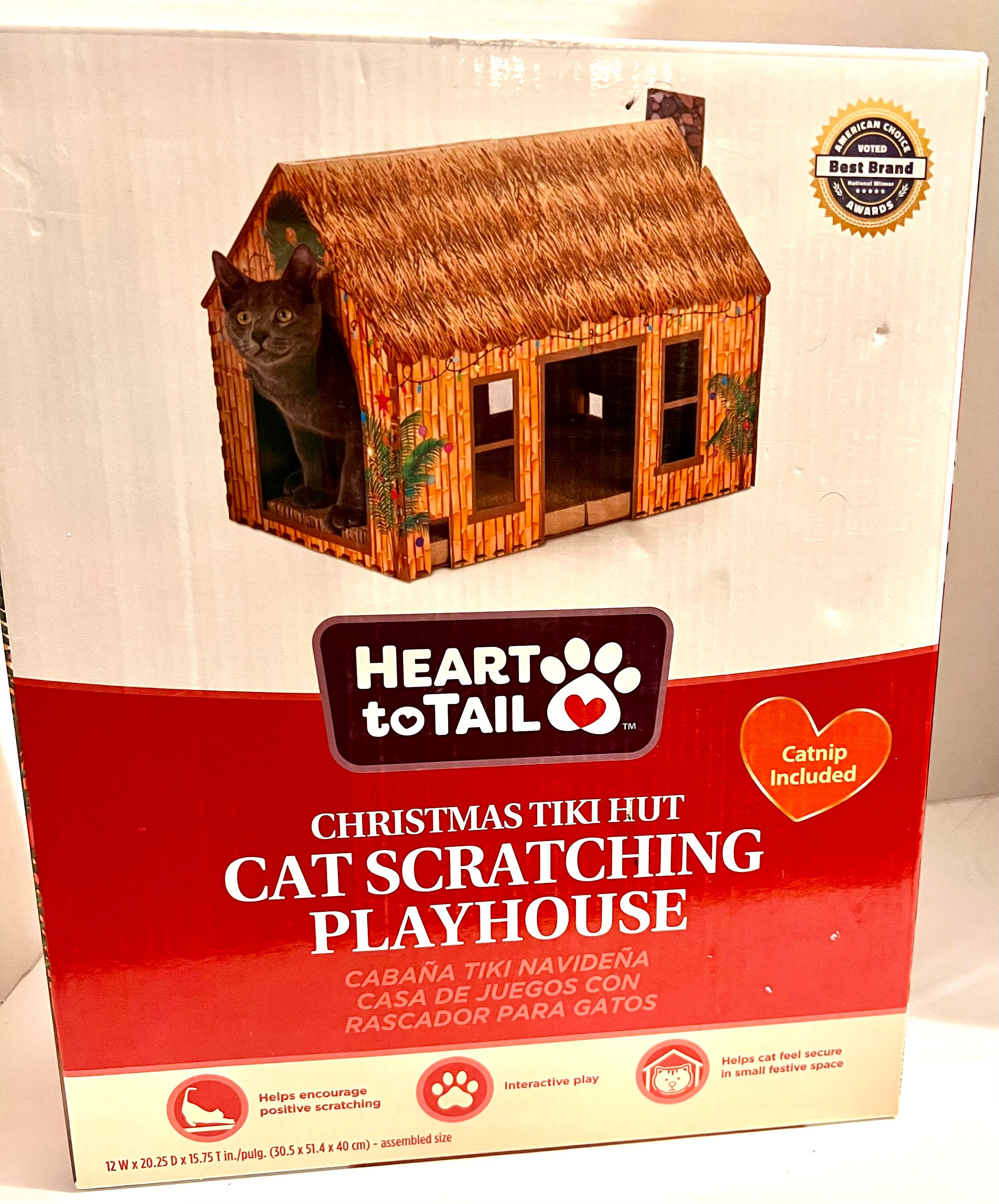 Cat Scratching Playhouse