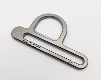 Titanium PKey-sleutelhanger: flesopener, sleutelhouder, herenaccessoire