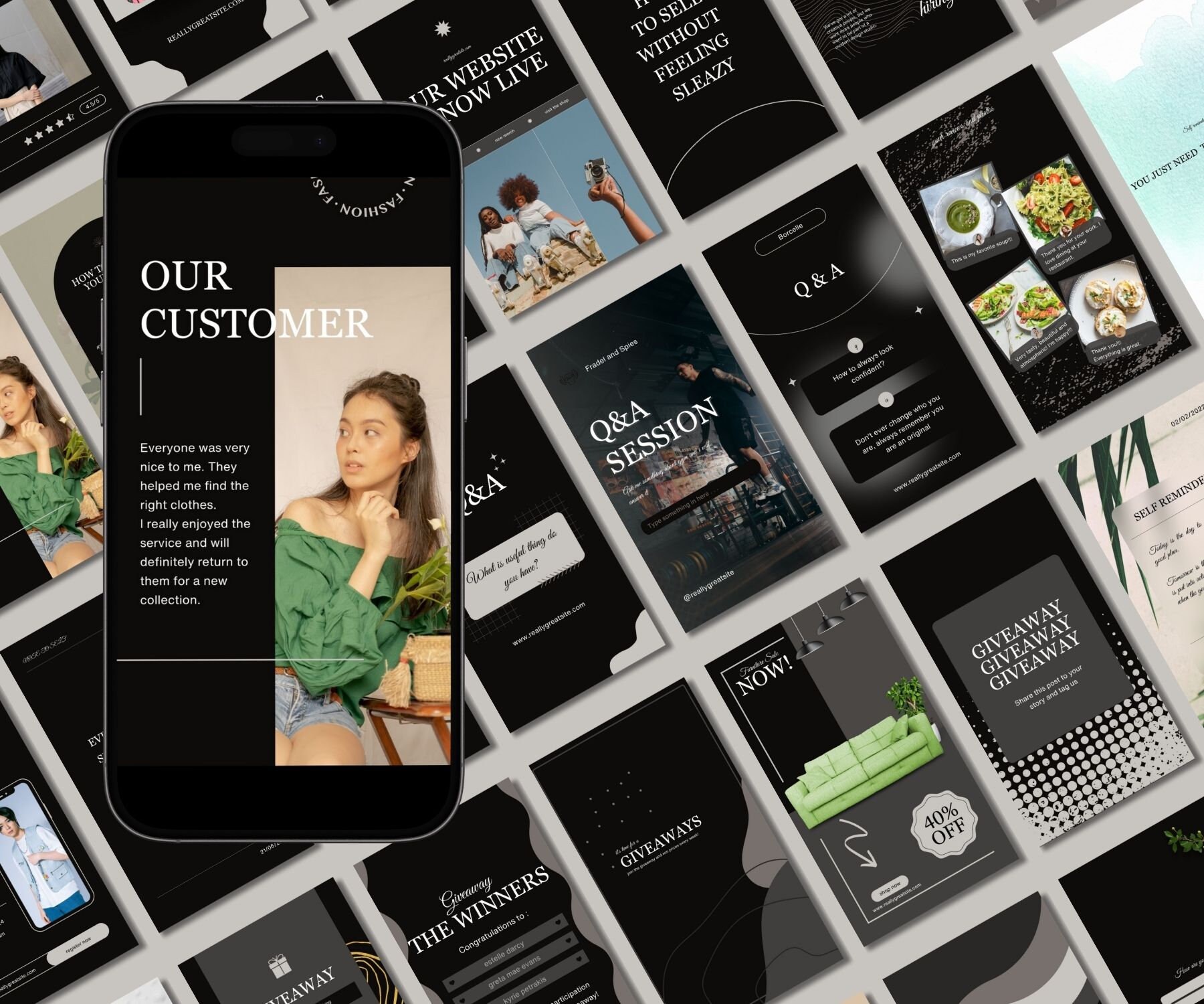 Instagram Templates - Social Media Manager Posts - Instagram Templates ...