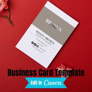 Photographer Business Card Template, Wedding Photography business card design, Photographer Canva, CANVA TEMPLATE, Horizontal Business Card