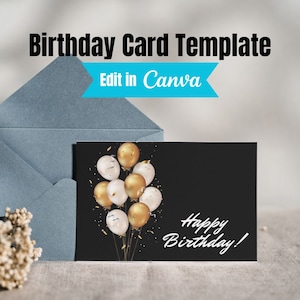 Happy Birthday Card - DIGITAL Download - Printable Birthday Card - Printable Happy Birthday Card -Printable Card