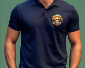 Polo personalizado para despedida de soltero con temática de golf