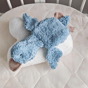 Soft Fabric Goose Plush Toy: Baby Comforter, Sleeping Toy