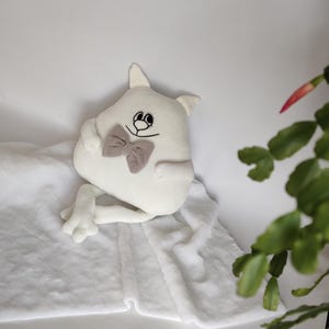 Plush Cat Pillow Children's Room Decor, Baby Shower Gift, Children's Birthday Gift,baby Room Decor, Kids nursery decor Unique gift idea