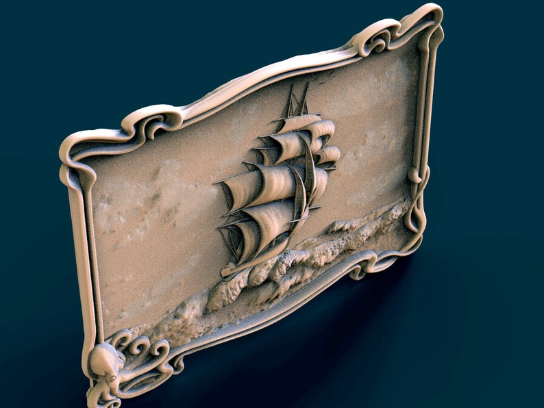 Cnc Router Corvette Corvette. 3D Model Stl for CNC Machines and 3D Printers. - Etsy