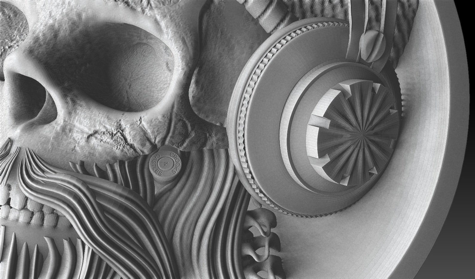 Music Fan. 3d-model for CNC and 3D Printers - Etsy