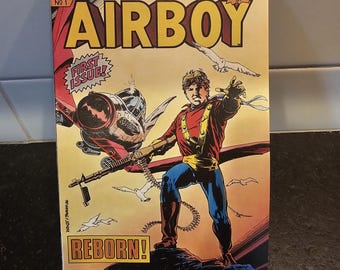 Vintage 1986 Airboy Reborn First issue no. 1 eclipse Comics