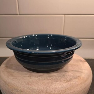 Fiesta Homer Laughlin juniper 8 inch round vegetable serving bowl